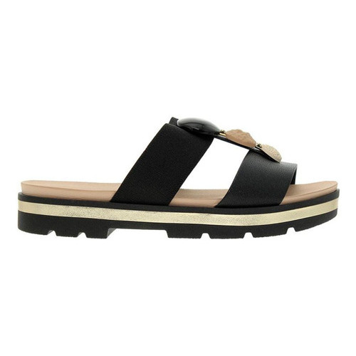 Chinelo Feminino Modare Ref 7132.138 Tamanco Pedraria Flatform Confortável Macio Elegante Dia a Dia