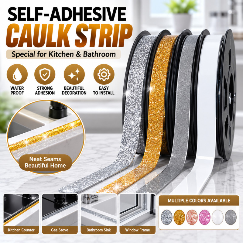 Kitchen Sink Gap Decorative Trim Tape Auto-Adesivo à prova d'água Anti-Mold Edge Line