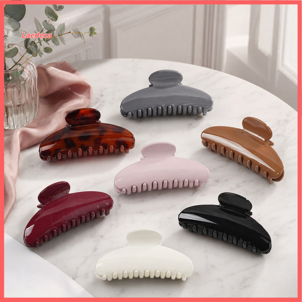 Back Head Hair Claw Durable Clip Leopard – Strong Grip for Women Stylish Accessory for Use Parties Outings and Shower