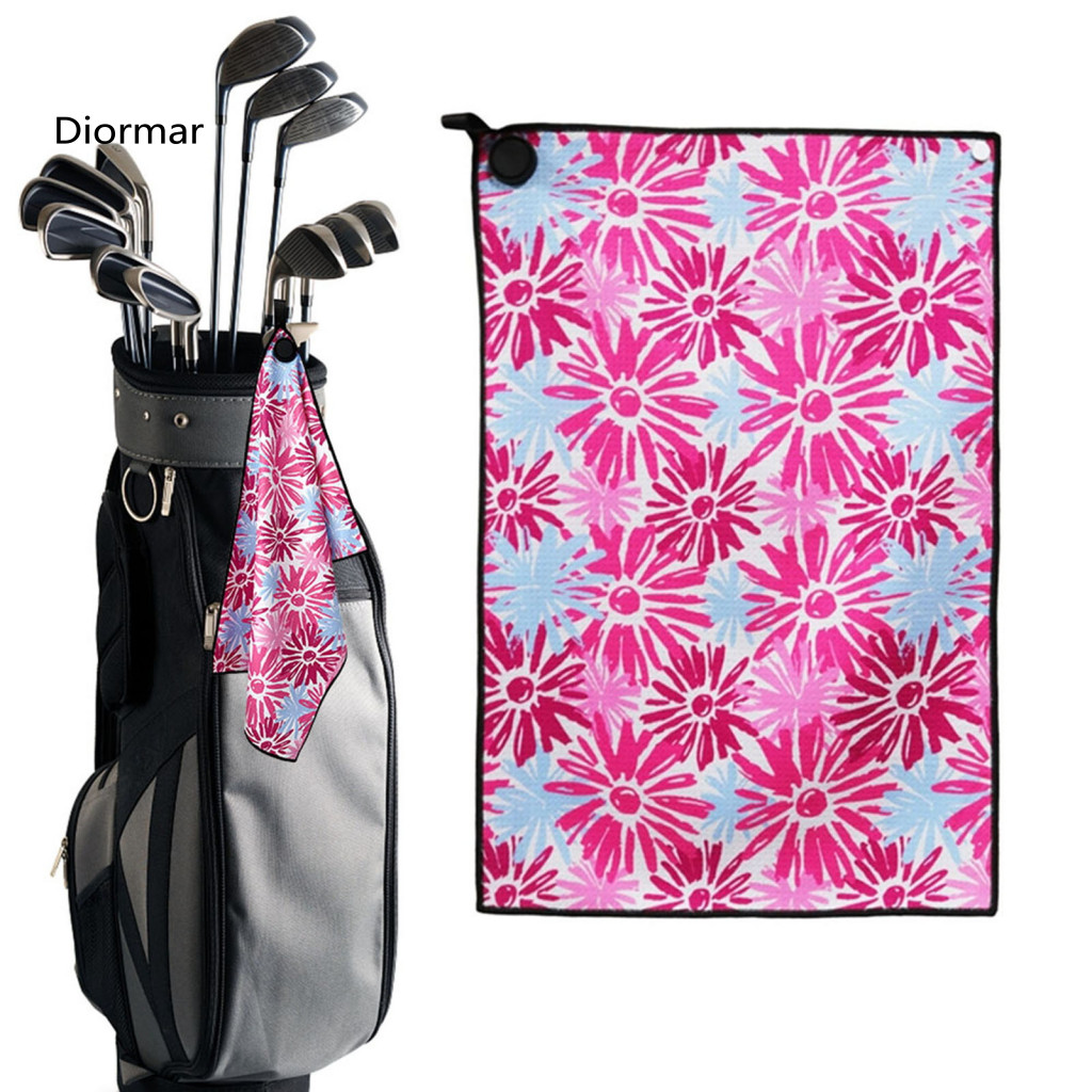 Strong Hold Golf Towel Magnet Easy-to-use Magnetic with – Microfiber Waffle Bag Printed for Easy for Southeast
