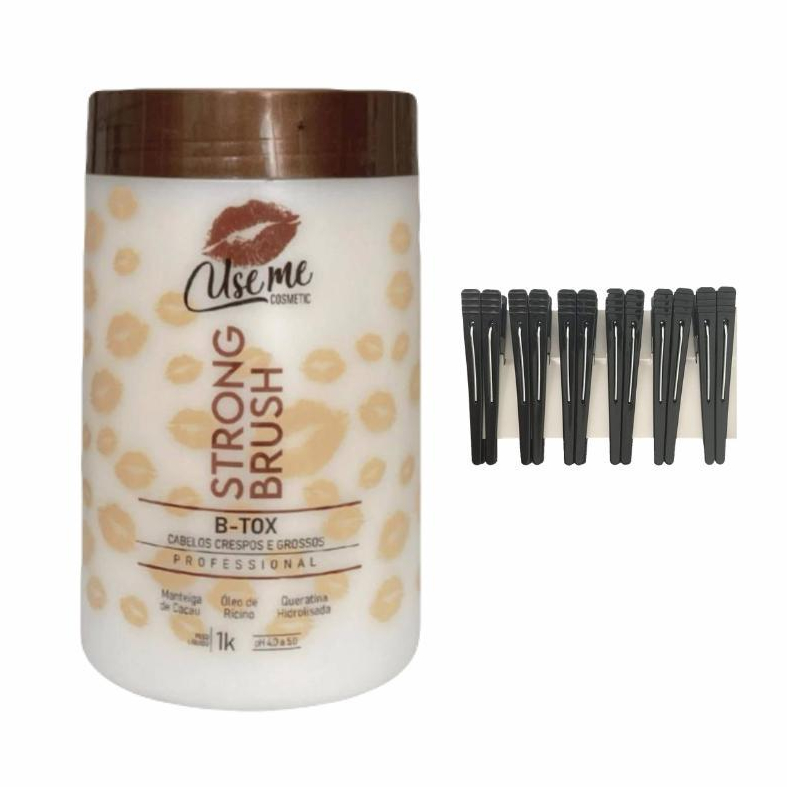 B-tox Para Cabelo Strong Brush Use Me 1kg