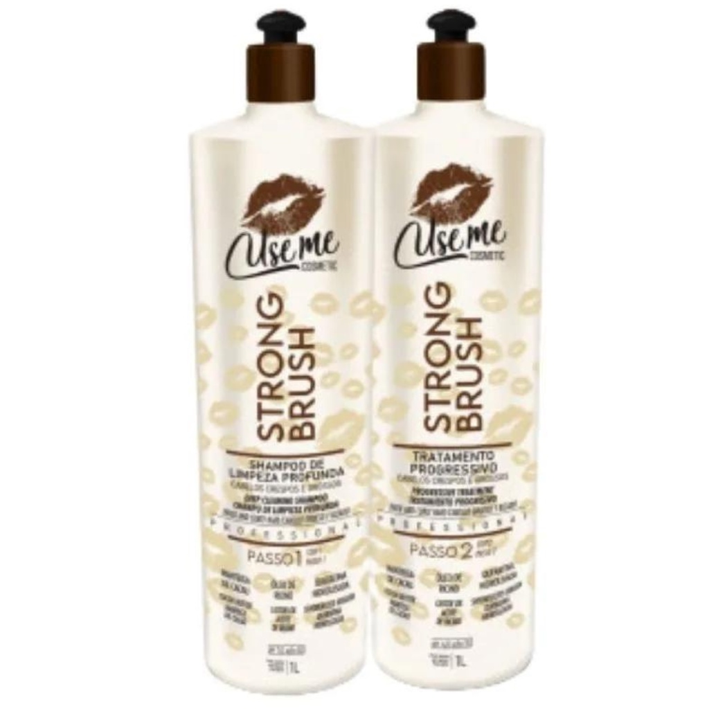 Kit Profissional Strong Brush Use Me 1lt
