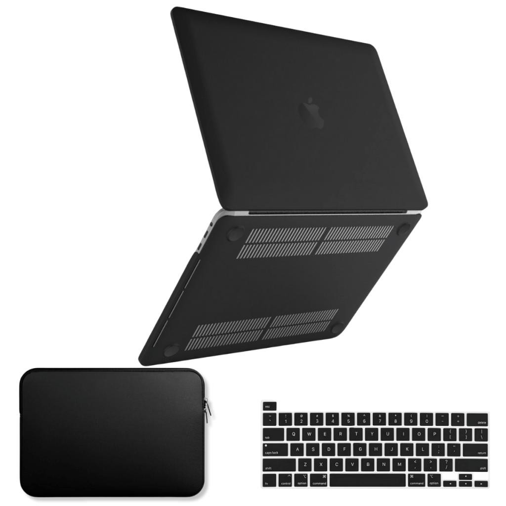 Kit Capa Para MacBook Pro 13 Pol Touch Bar M1 M2 A2338 +Bag +Protetor Teclado Ano: 2016 Até 2023