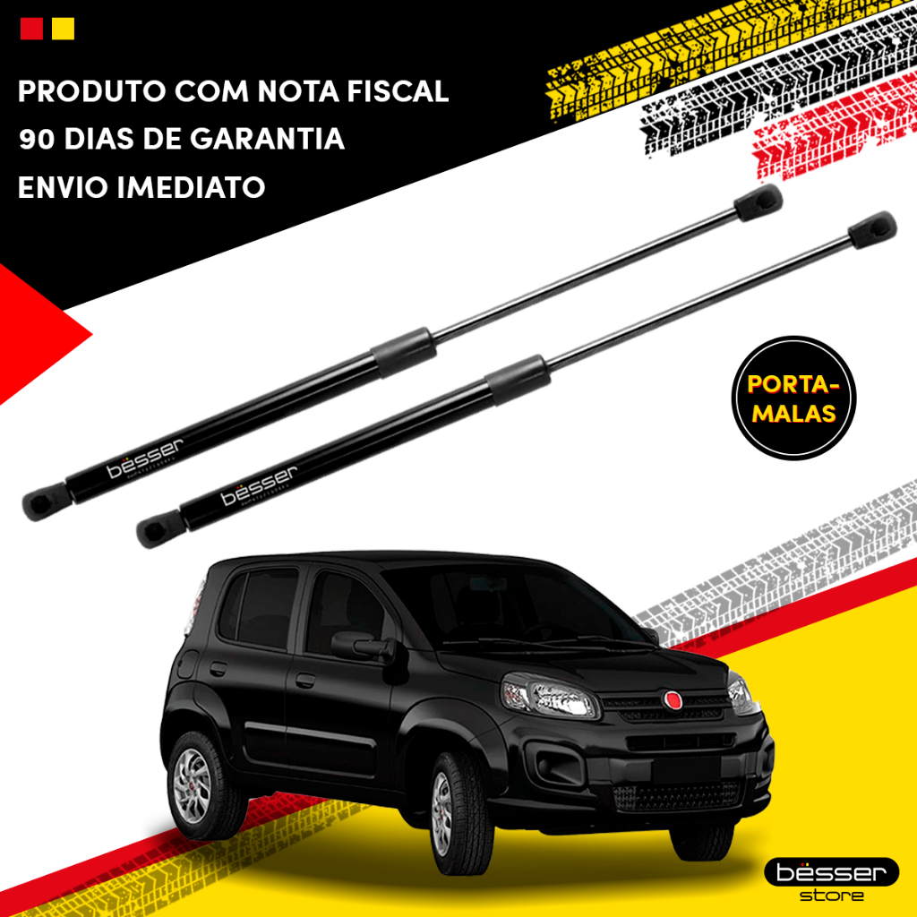 Par Amortecedor Para Porta Malas Novo Uno Amortecedor Para Tampa Traseira Novo Uno 2011 à 2020