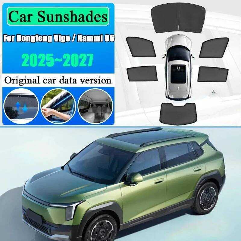 Para Dongfeng Vigo Evolute i-JOY 2025 ~ 2027 Nammi 06 Janela Do Carro Malha Pára-Sol Proteção UV Privacidade Cortina Vis