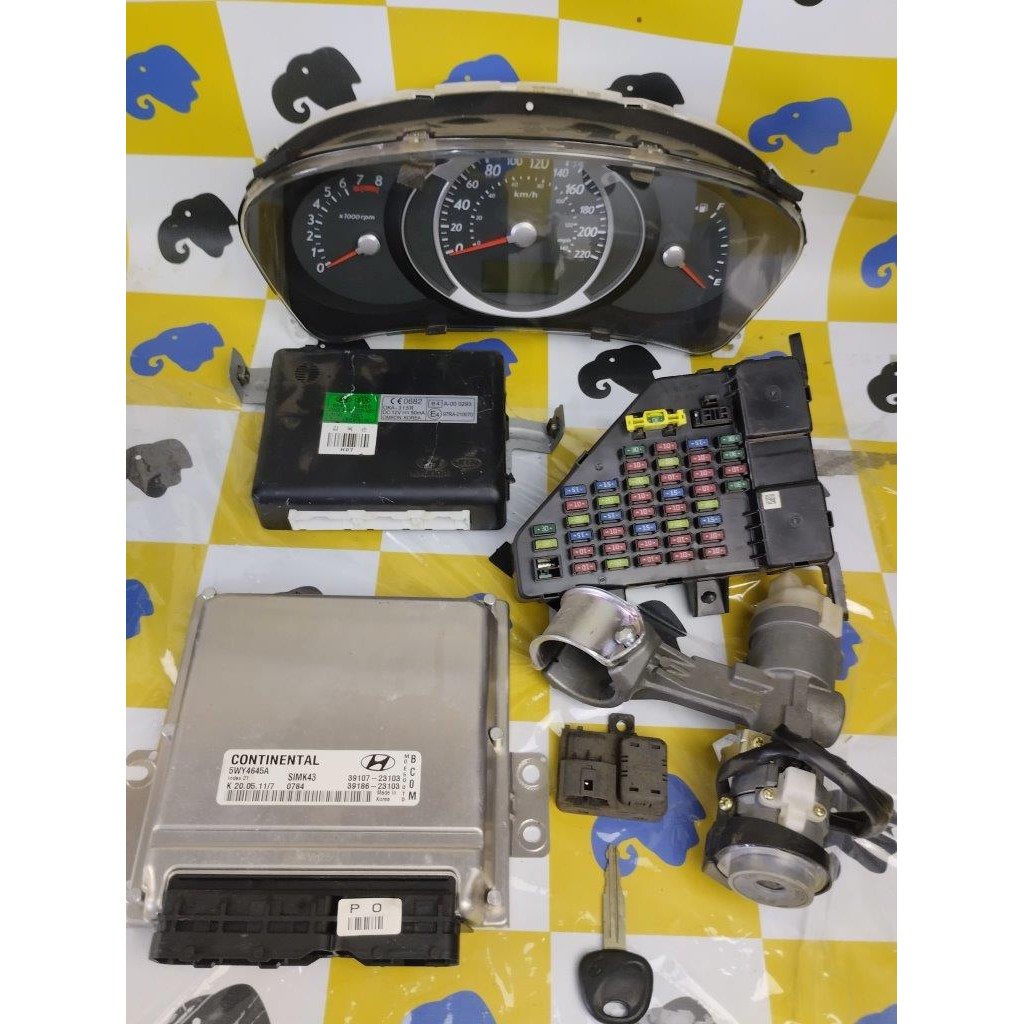 Kit Code Modulo Injecao Tucson Glsb 2012 2.0 Automatico Cod.
