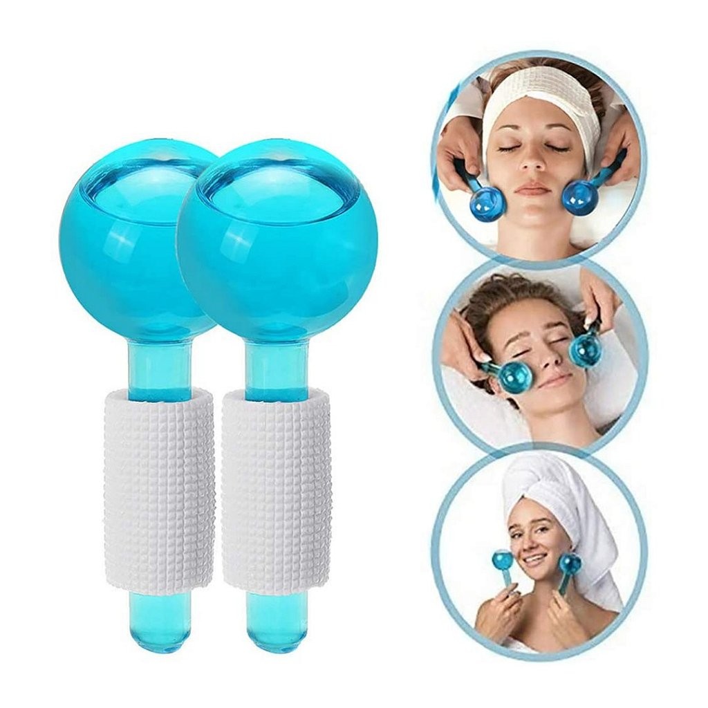 Esfera Cromoterapia Beauty Crystal Ball Massagem Facial Olhos Corpo  Cuidados Com A Pele