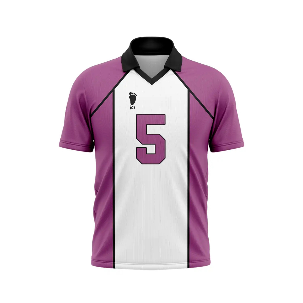 CAMISETA ANIME HAIKYUU UNIFORME SHIRATORIZAWA PERSONALIZE NOME E NUMERO