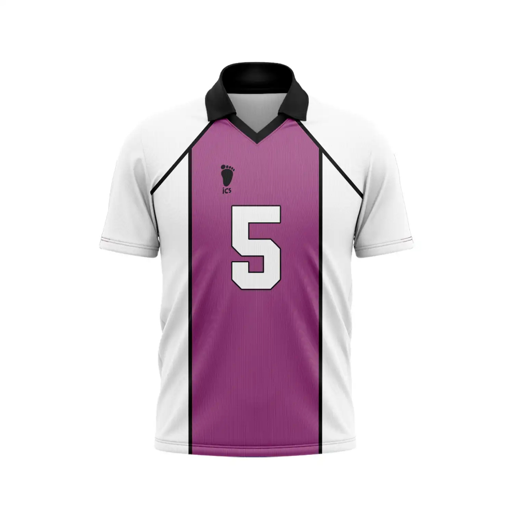 CAMISETA ANIME HAIKYUU UNIFORME SHIRATORIZAWA V2 PERSONALIZE NOME E NUMERO
