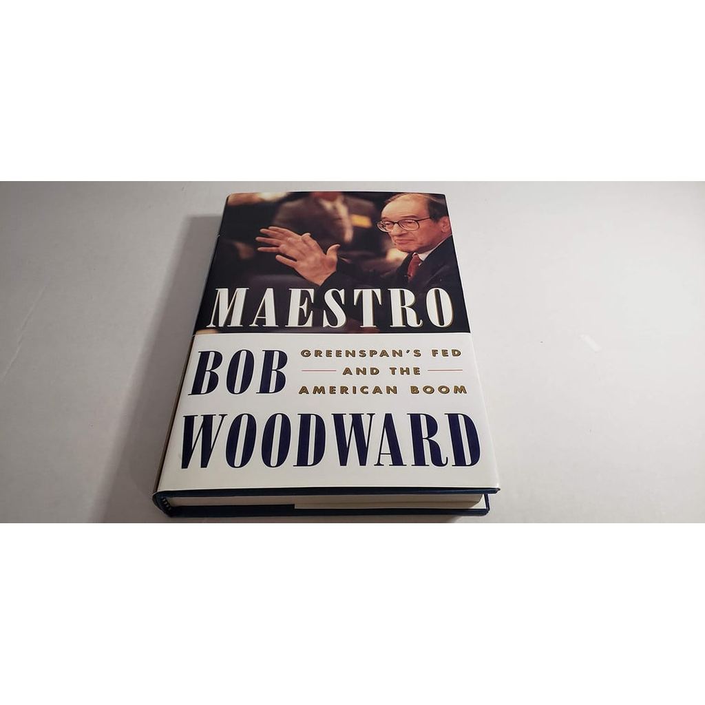 Maestro: Greenspan's Fed And The American Boom de Bob Woodward 8162314