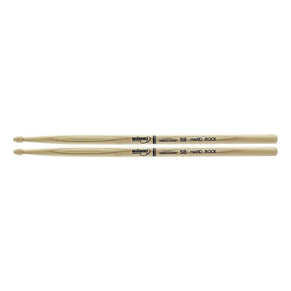 Baqueta Williams Classic American Hickory Padrão 5b Clássica