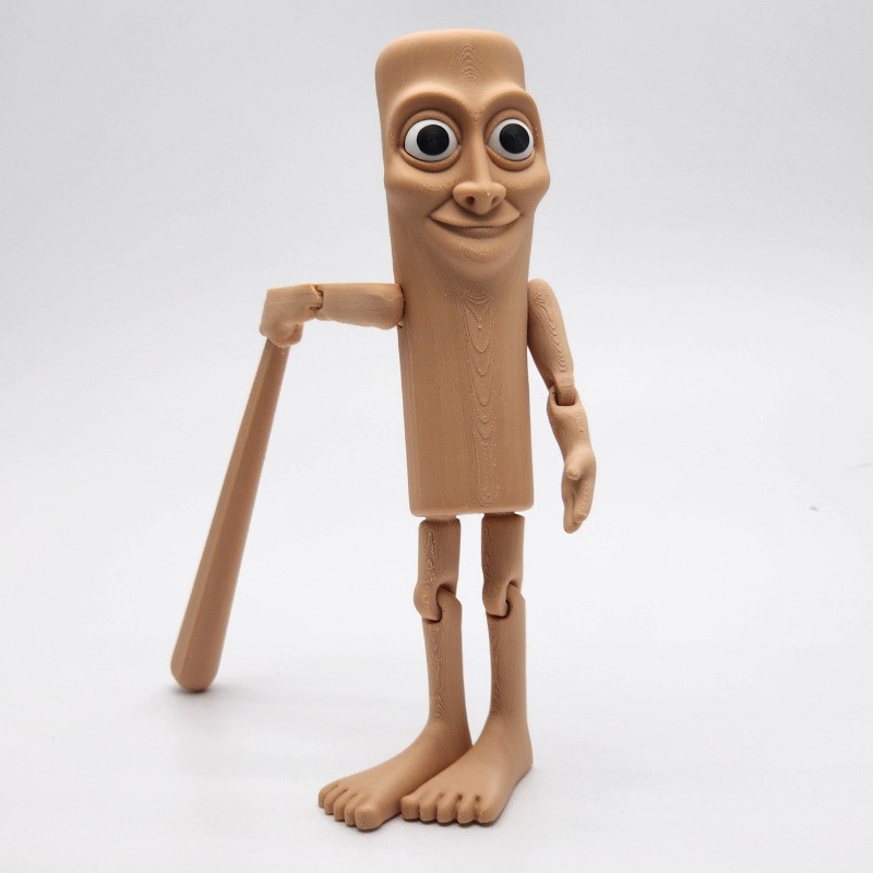 Brinquedo inovador em miniatura criativo tungtungtung Sahur stickman American Mountain and Sea Classic tralalerotralala