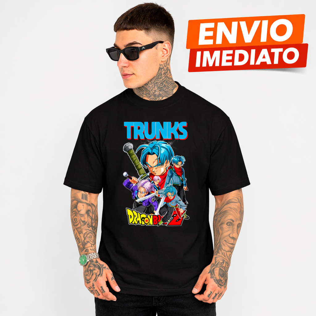 Camiseta Dragon Ball Z – Edição Especial Trunks do Futuro
