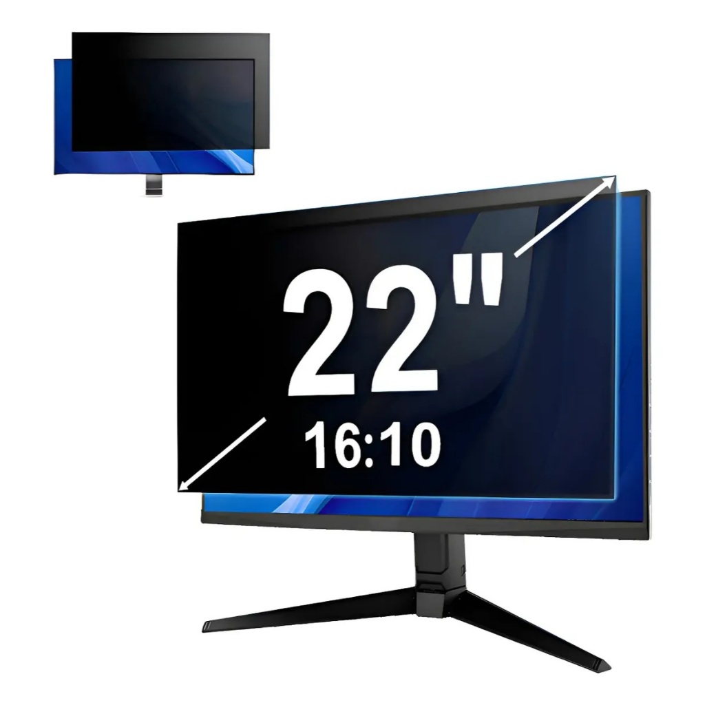 Filtro Pelicula Privacidade Notebook Monitor 22 Polegadas