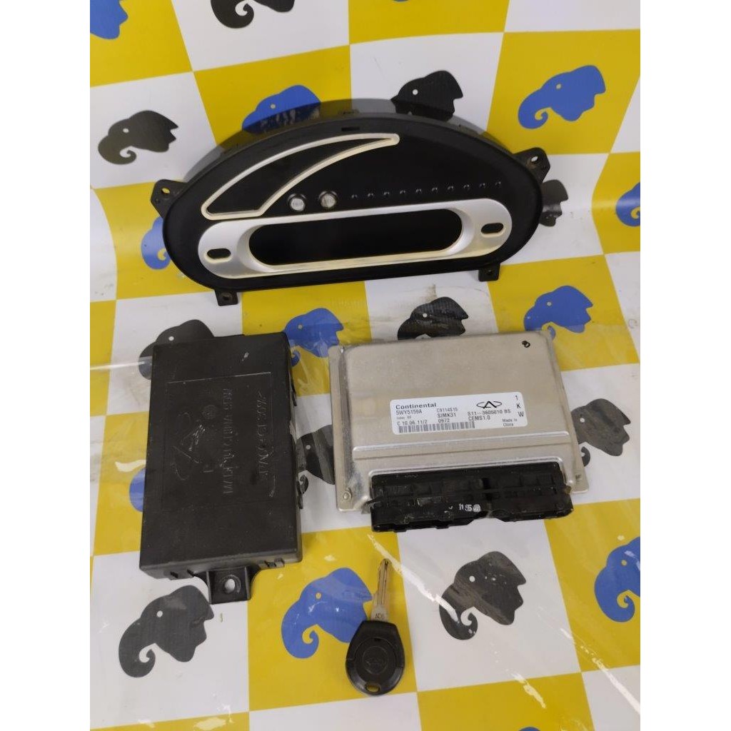 Kit Code Modulo Injecao Chery QQ 1.1 2011 12 13 14 Manual Co