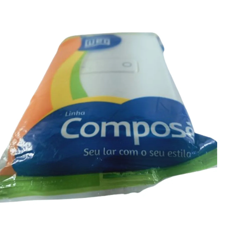 Interruptor Completo Branco Bipolar Tecla 10a Composé - Weg