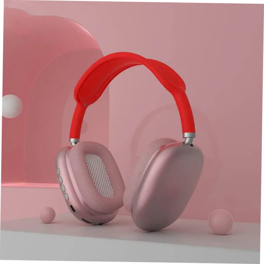 VERMELHO - P9 - Fone De Ouvido Bluetooth Air - S/ Fio Wirel