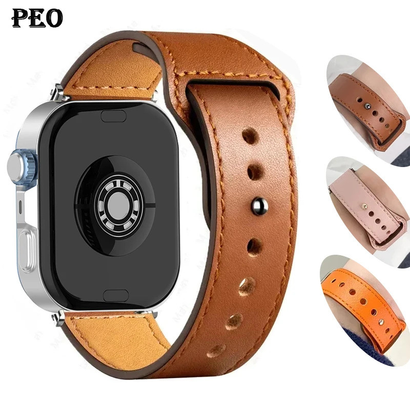 Pulseiras de couro para relógio Huawei Watch Fit 4 pro, substituição de pulseira esportiva para Huawei 2-Fit 3-Fit 4