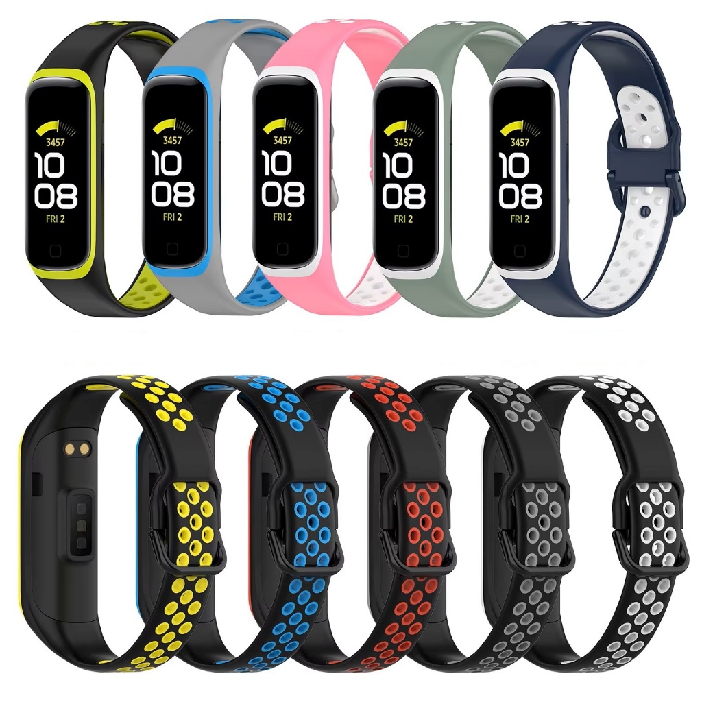 Pulseira de Silicone Esportiva para Samsung Galaxy Fit 2 R220 SM-R220
