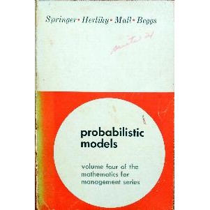 Probabilistic Models - The Mathematics for Management Series 4 de Springer - Herlihy - Mall - Beggs 5145186