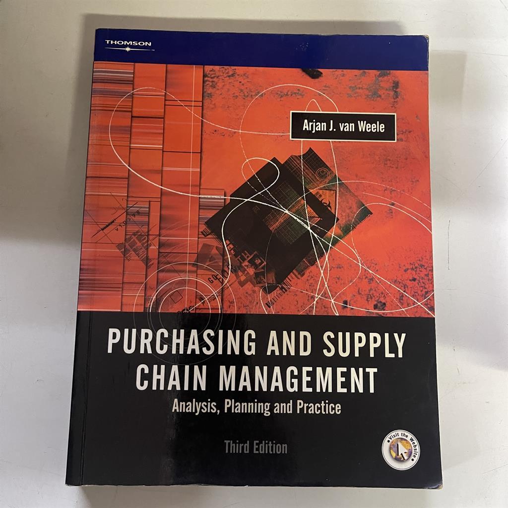 Purchasing And Supply Chain Management autor Arjam J. Van Weele