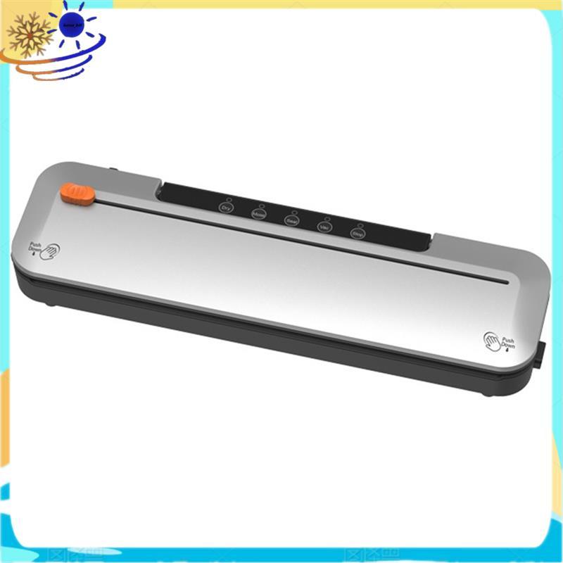 [Le's Shop] Máquina Seladora A Vácuo Com Temporizador Digital 75KPa Design Compacto , Cortador Integrado Modos 6 Em 1 ,
