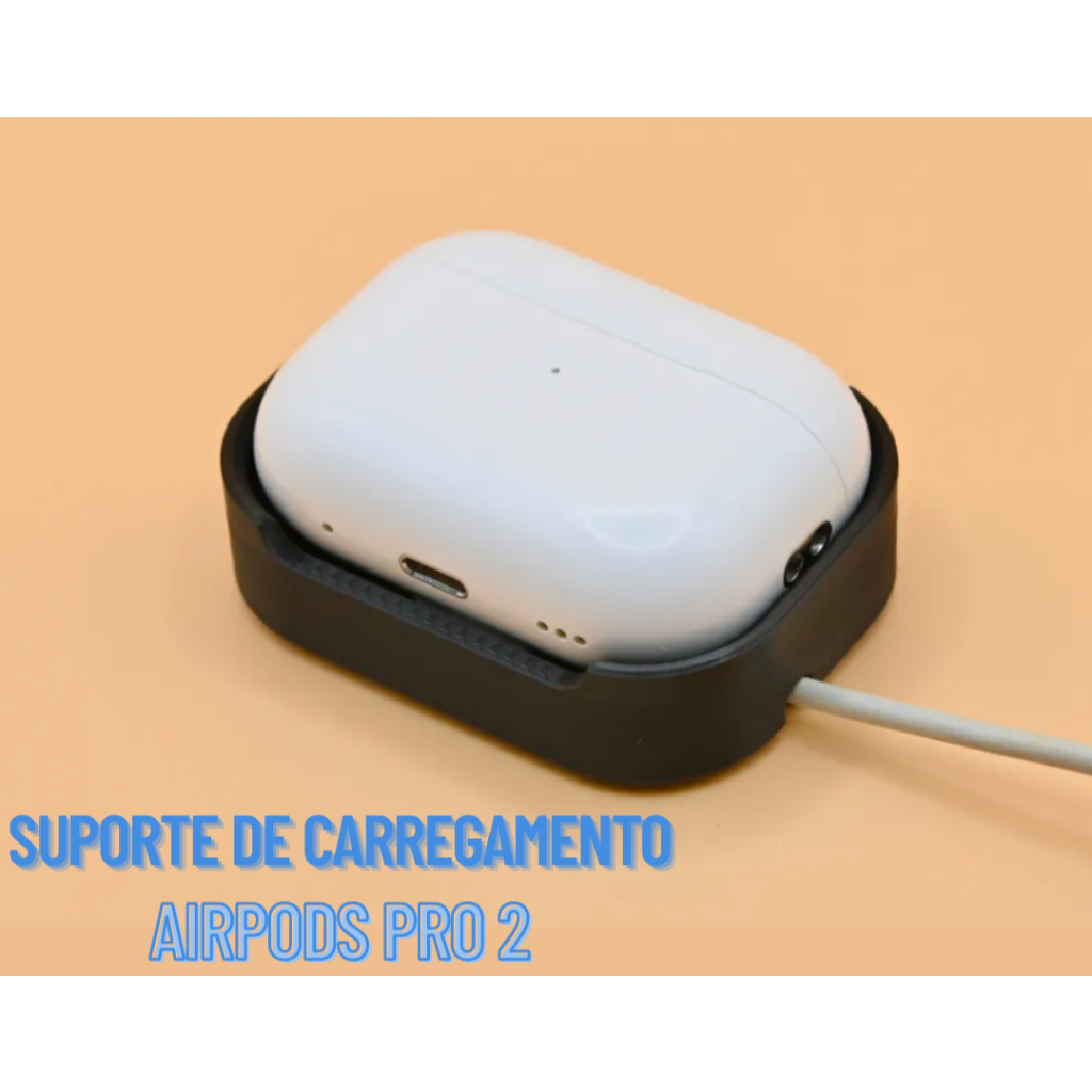 Suporte de carregamento para AirPods Pro 2 por Indução