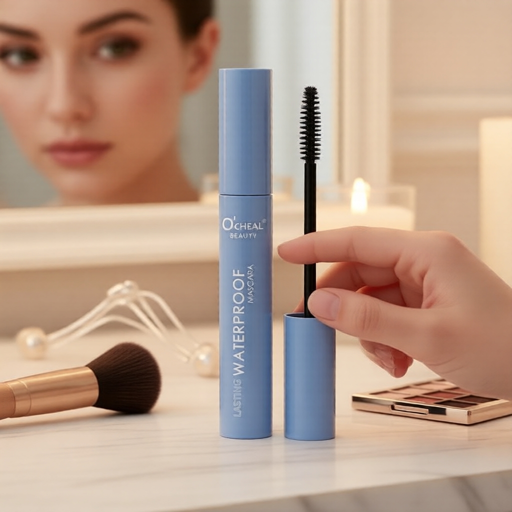 OCHEAL Mascara Multifuncional 3D: Volume, Alongamento e Curvatura; À prova d’água, Antisujeira, Sem grumos, Escolha