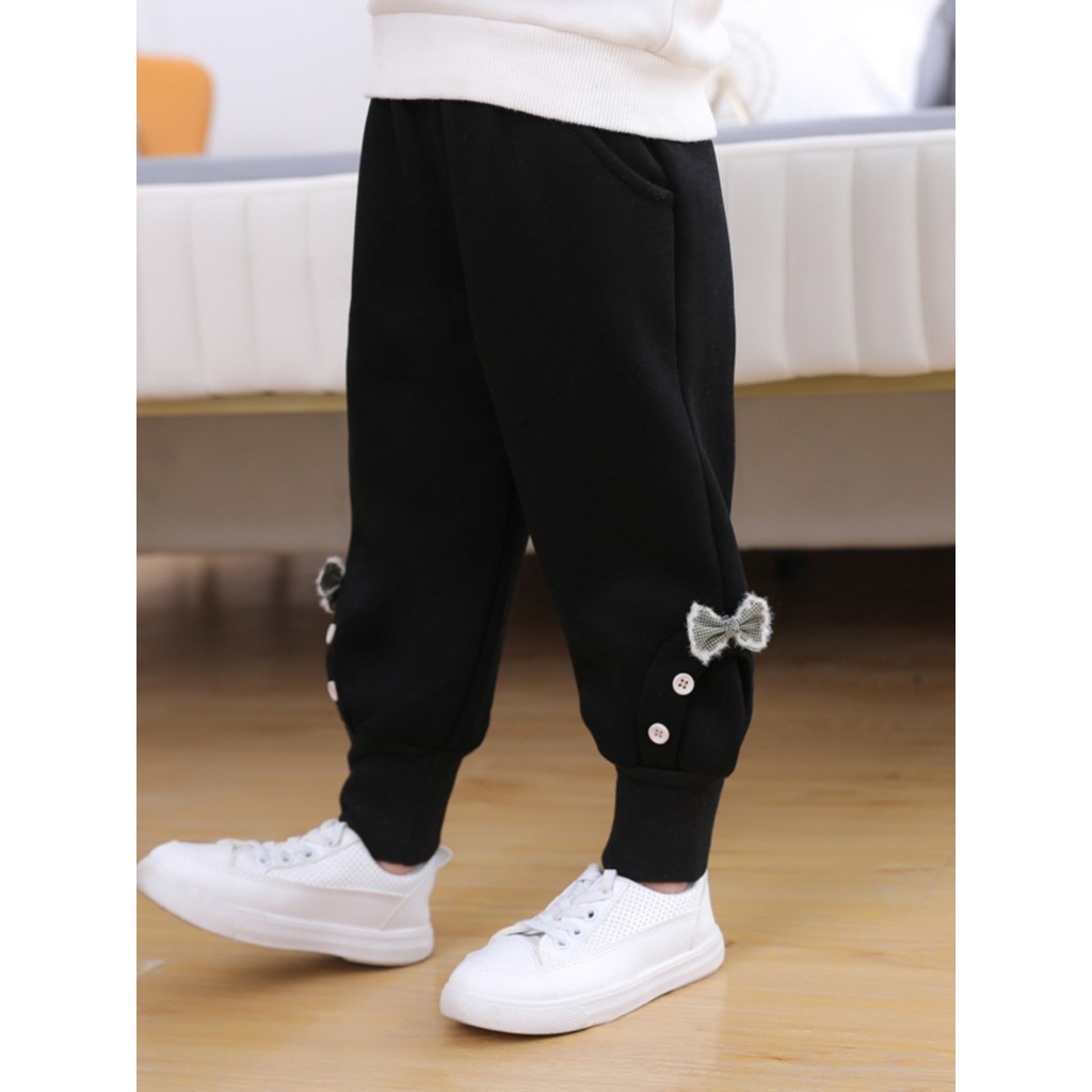 Meninas forro de lã engrossado calças estilo inverno 2026 novo estilo crianças inverno bebê menina roupas de inverno cal