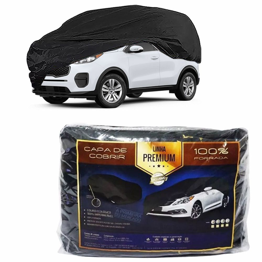 Capa Couro cobrir Kia Sportage Impermeável Forrada (XM316)