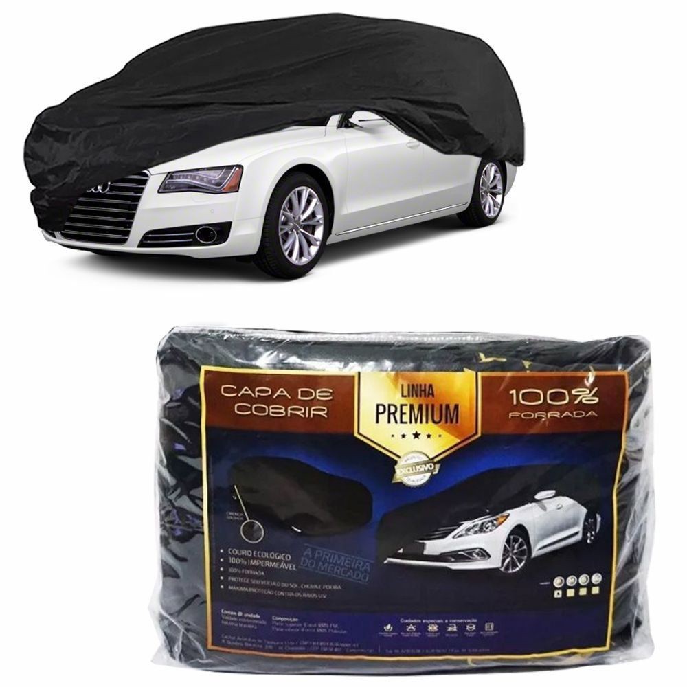 Capa Couro cobrir Audi A8 Impermeável Forrada (XGG313)