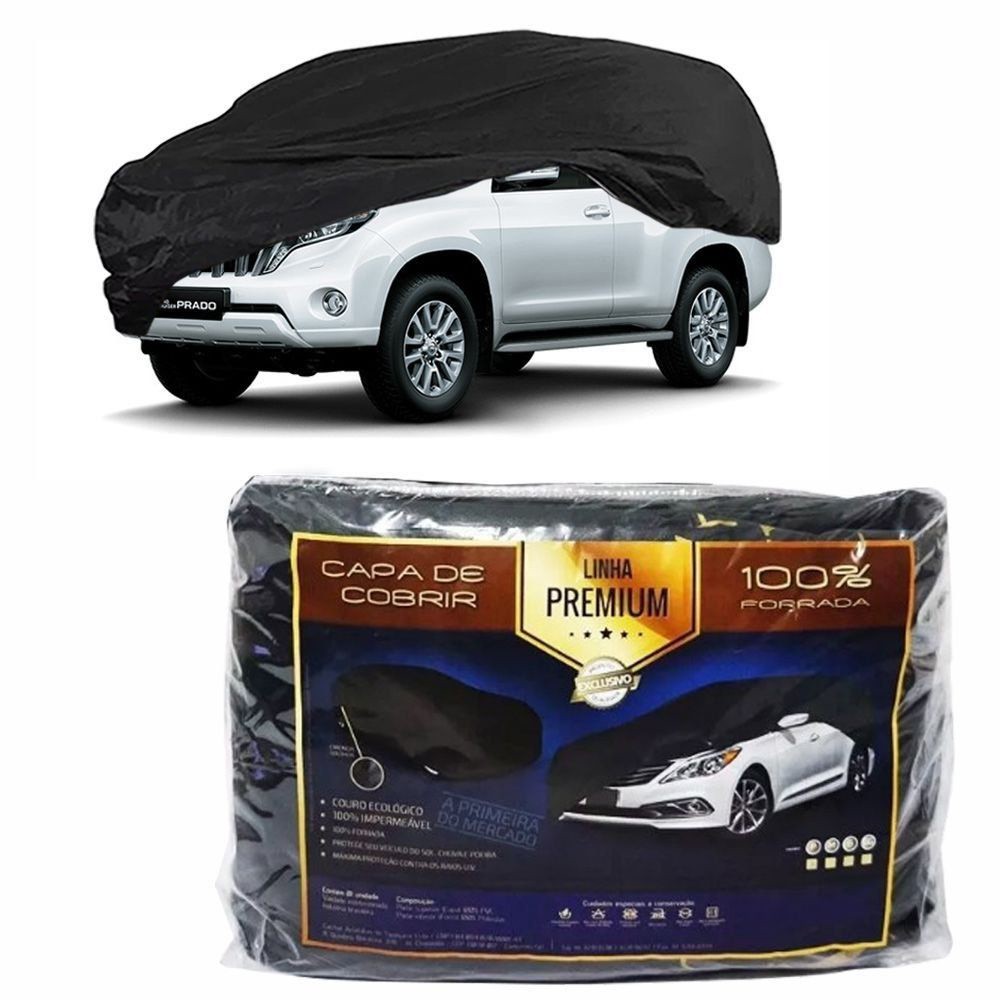Capa Couro cobrir Toyota Prado Impermeável Forrada (XGG313)