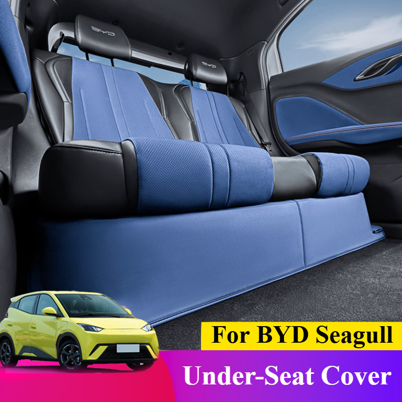 Para BYD Dolphin Mini/Seagull : Protetor De Couro Sob O Assento-Tapete Antiarranhões Com Adesivo 3M