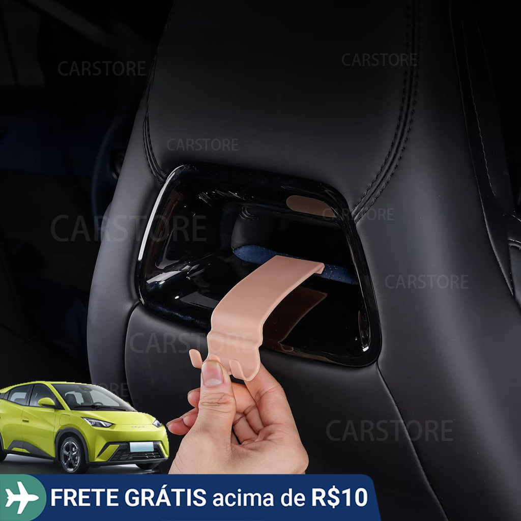 Para BYD Dolphin Mini Gancho De Assento Produto Especial Segunda Fileira Interior Do Carro Traseira Decoração Tronco Ar