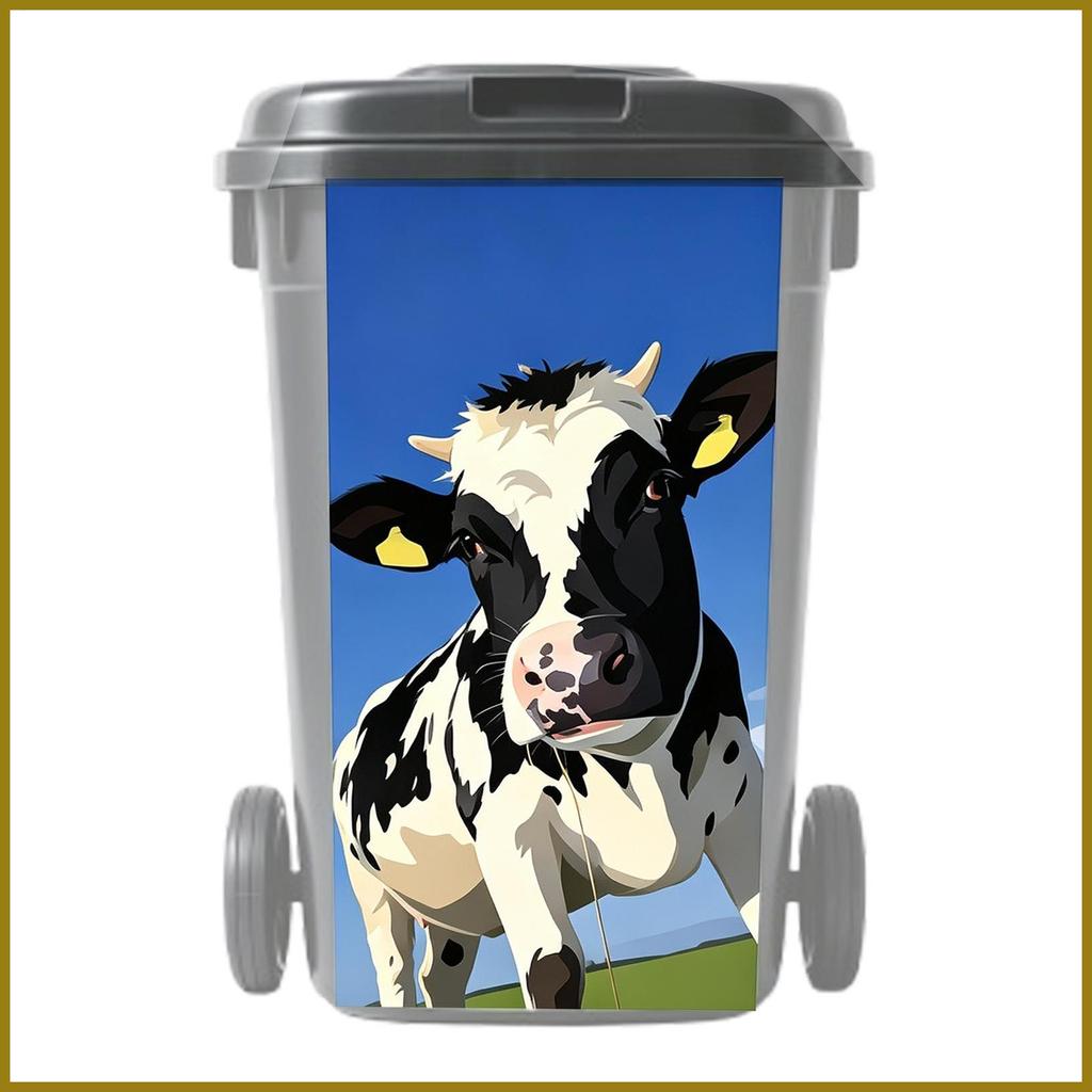 Lata De Lixo Adesivos Ao Ar Livre À Prova Dwaterproof Água Auto-Adesivo Decoração Lixeira Grande Tema Animal Para fuanbb