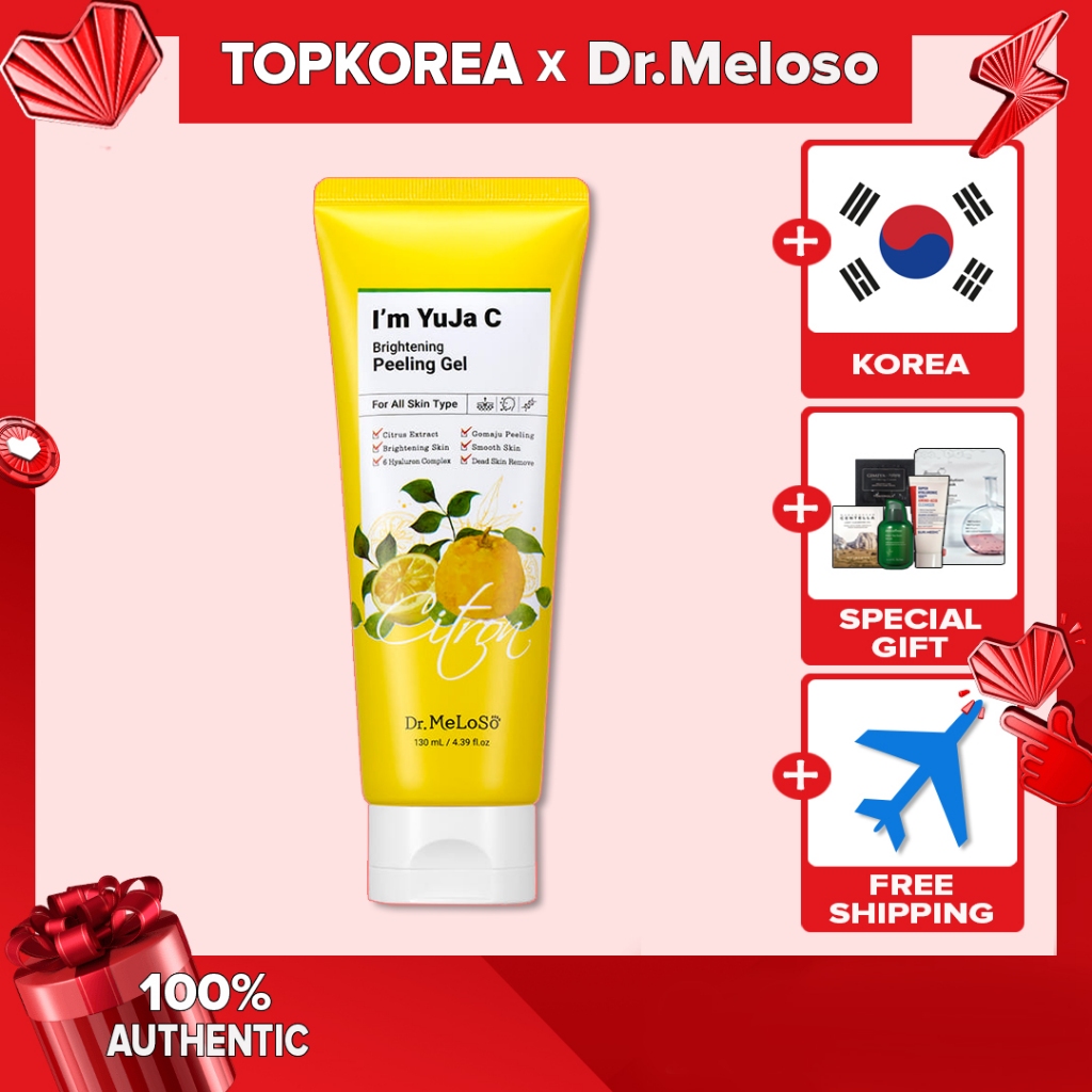 ★ Dr.Meloso I'm Yuja C Gel Peeling Iluminador 130ml/TOPKOREA/Envio Da Coreia /