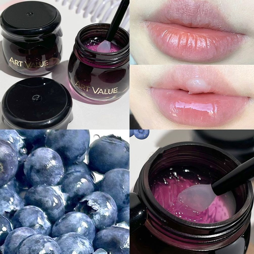 Art Value Máscara Labial Hidratante E Pequena Preta Pode , Anti-Ressecamento , Reparação De Rachaduras , Diminuindo , Li