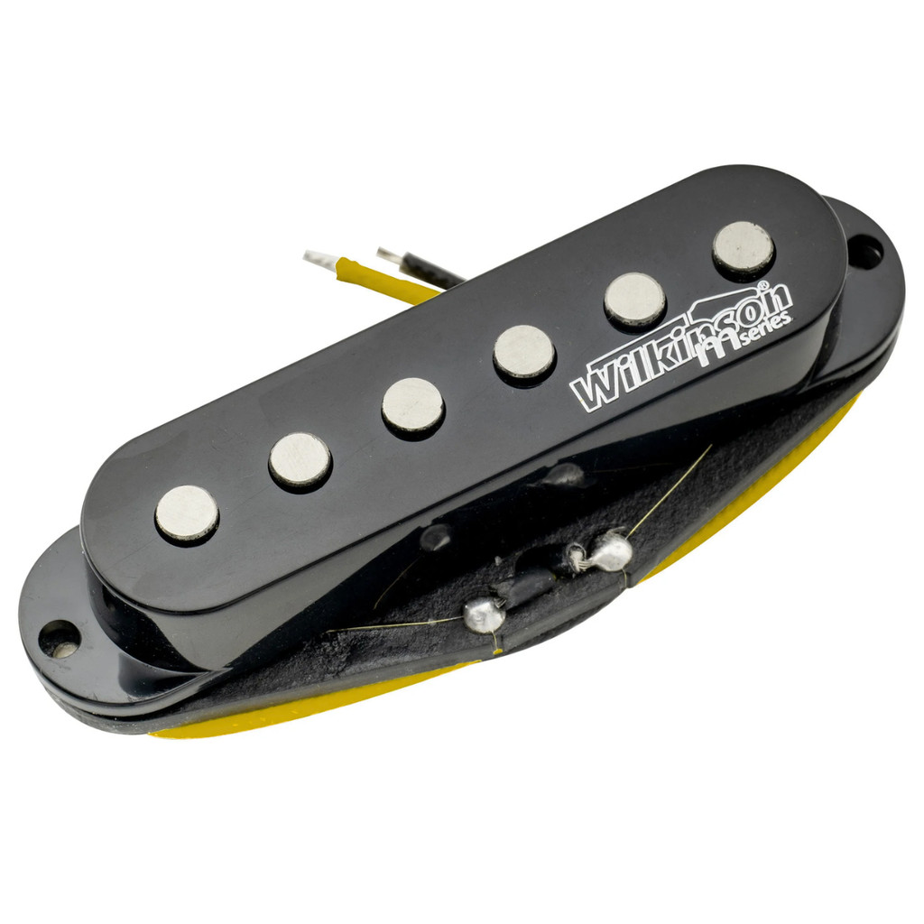 Captador Single Coil Wilkinson Alnico V Resitência 6.6k - Guitarra Ponte (Bridge) WOHaS