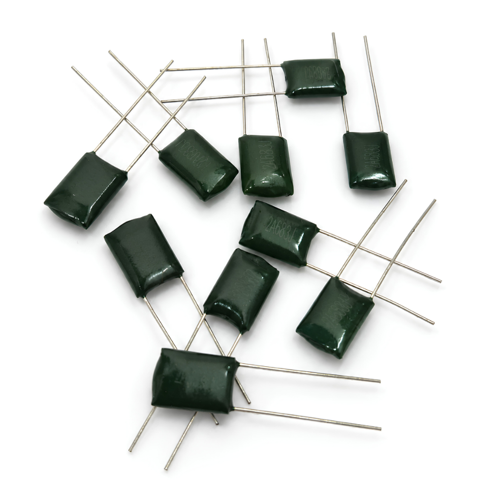 Kit Com 10 Capacitores Poliéster 2A683J Para Single Coil 0.068UF