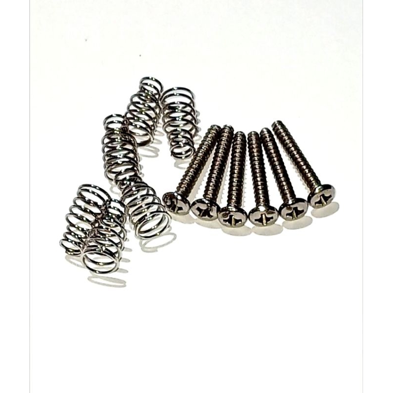 Parafusos Inox Para Captadores Single Coil De Guitarras Stratocaster
