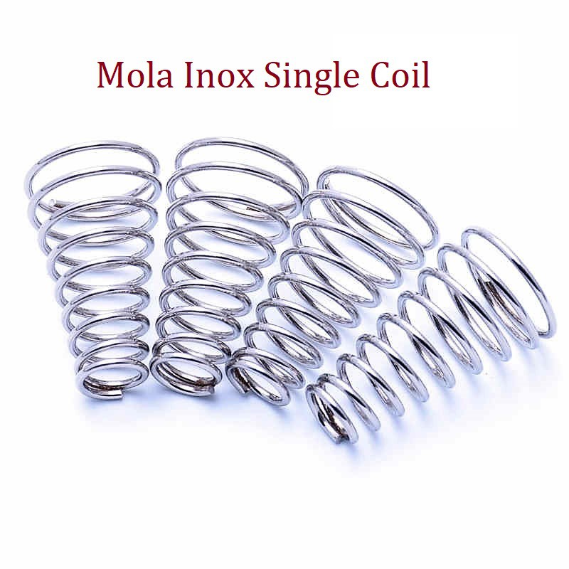 Molas Em Inox Para Captadores Single Coil Com 6 Unidades.