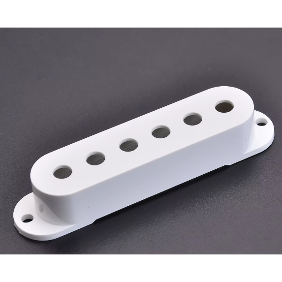 Capa para Captador de Guitarra Single Coil modelo Fender - Branca ou Preta - valor unitário