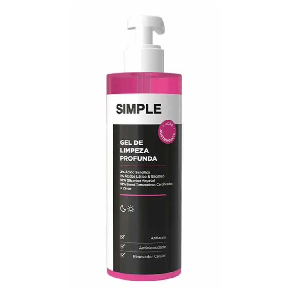 Gel de Limpeza Profunda Simple Antiacne 350g
