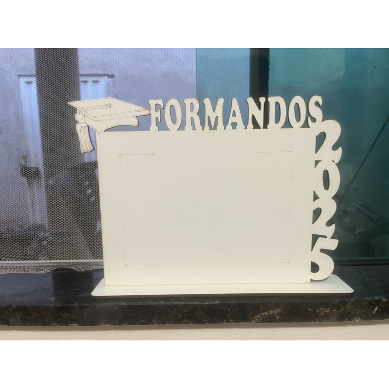 porta retrato formandos 2025 kit 10 unidades em mdf pronto para decorar 20x15