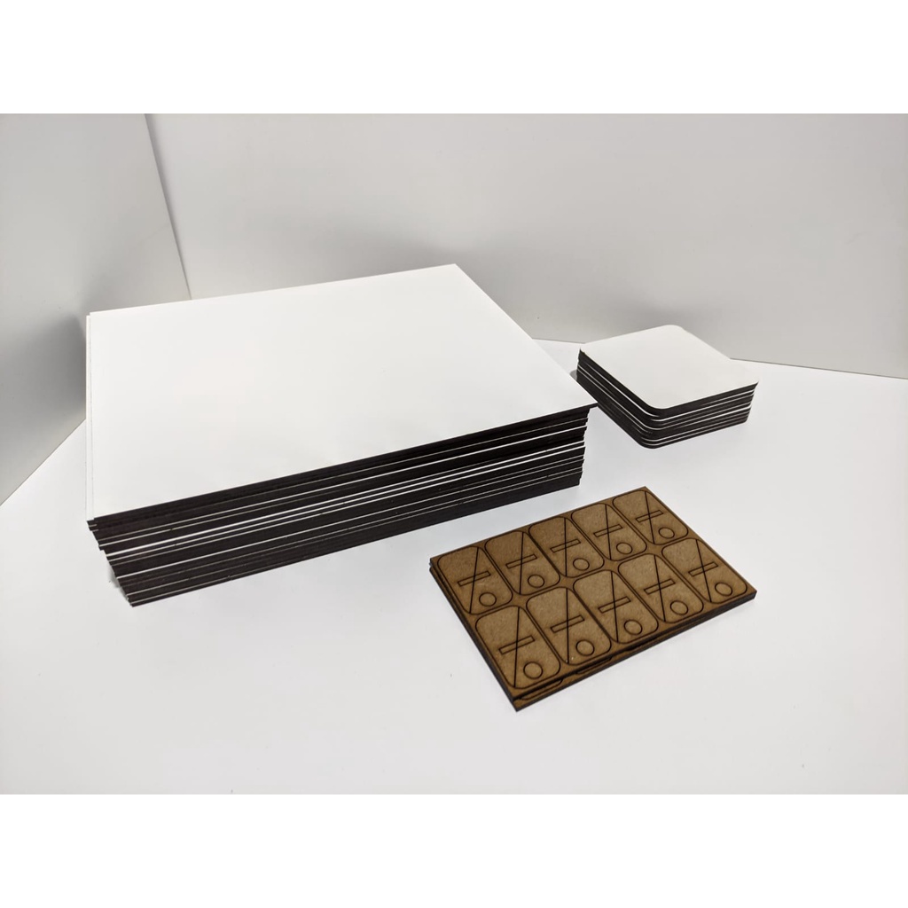 kit 20un 20x15 mdf resinado sublimação