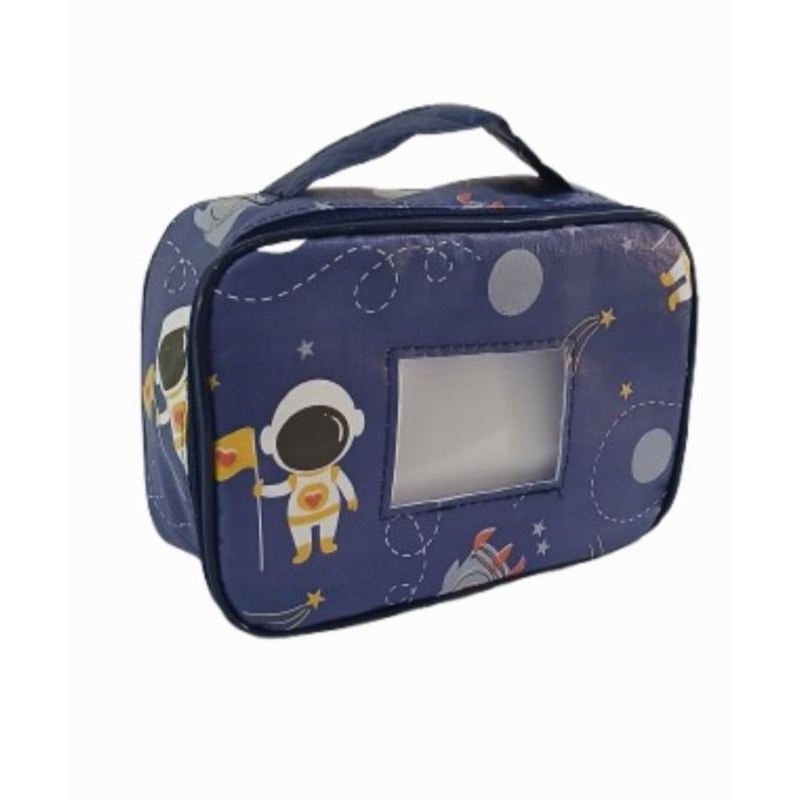 Porta Lenço e Fralda de menino Astronauta