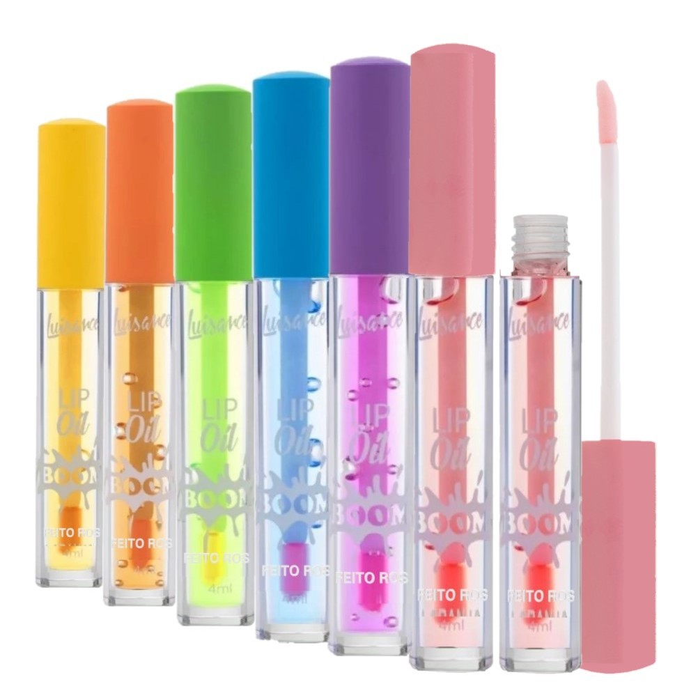 Lip Oil Boom Hidratante Labial Fruta L1093 UNIT - Luisance