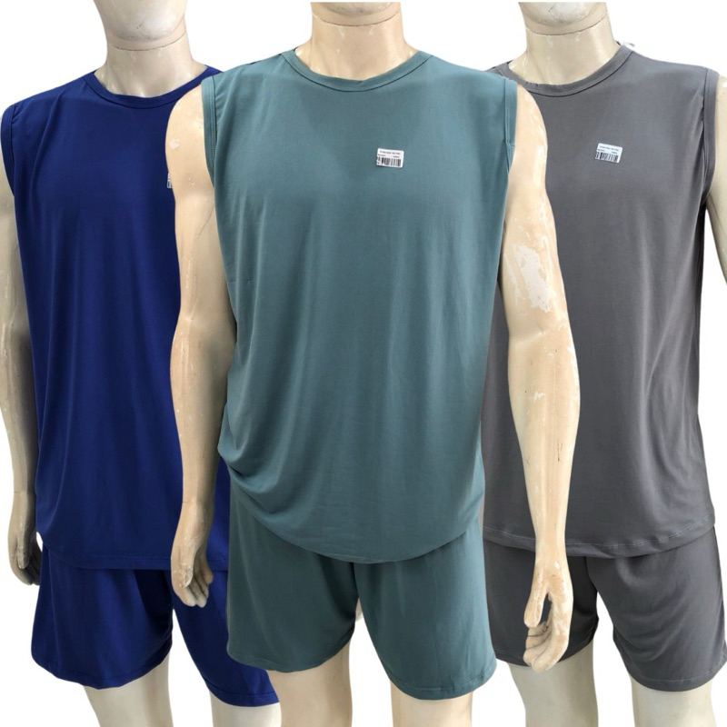 pijama masculino regata camisa short conforto suede