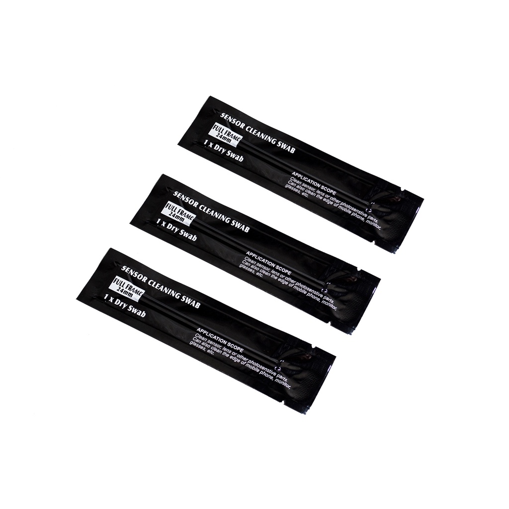 3x Haste De Limpeza 24mm Sensor Câmera Full Frame  (secos)