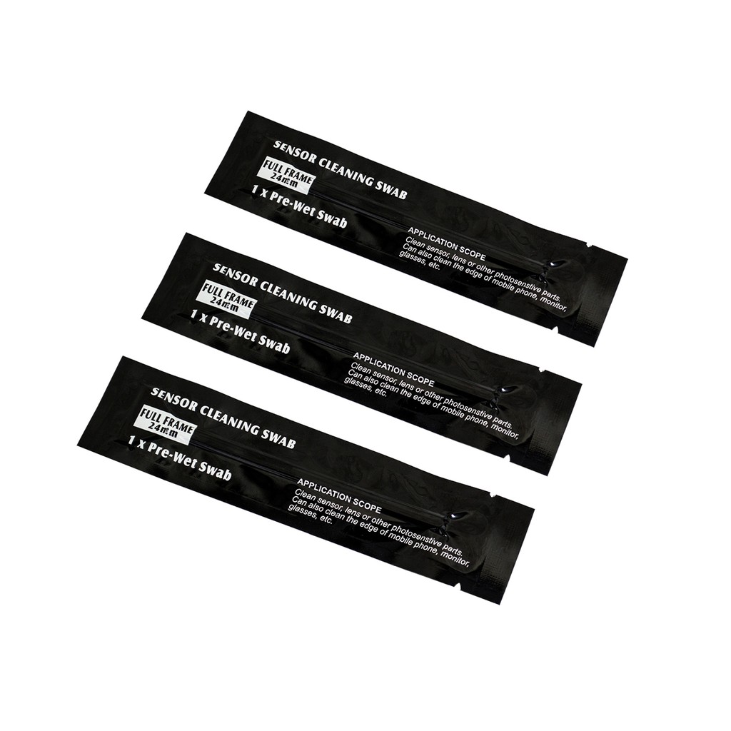 6x Cotonete Haste De Limpeza 24mm Sensor Full Frame  Câmera   Húmidas